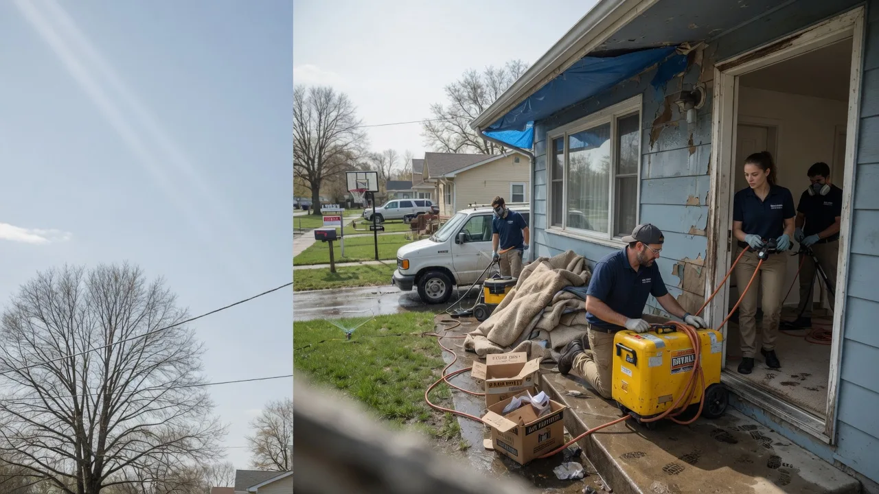 Basement Flood Cleanup in Belspring, VA near me